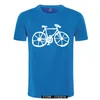 Men's T Shirts Cycl Bicycle T-Shirts Brand Casual Streetwear Harajuku Christmas Day Tshirt Fashion O-Neck Mens Clothing