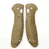 Nouveau une paire d'échelles Micarta personnalisées pour Benchmade Griptilian 551 poignées pièces de couteau pliant faire des accessoires
