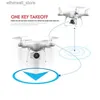 Drones New KY101 Drone 4K Camera HD WIFI Transmission GPS Fpv Drones Air Pressure Fixed Height Four-axis Aircraft Q231108