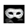 Maschere per feste Maschera mascherata veneziana Decorazione in maschera Di colorato Ding o motivo G601 Drop Delivery Giardino domestico Festi Dheuh