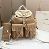 Дизайнеры маленький рюкзак женский холст плечо кросс кузов Qulited Messenger Сумка для роскошных рюкзаков, сумочка, сумочка с монет 30 см.