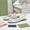 Elegante balletschoenen met platte hakken, dames casual lederen luxe designer kledingschoenen, kristallen gespdecoratie, klassieke zwarte loafers, ronde neus Mary Jane-schoenen