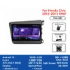 9 inç Araba Multimedya Video Stereo Radyo Sesli GPS Navigasyon Oyuncu Nav Head Birimi Honda Civic 2012-2015 DSP Carplay Android Auto