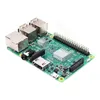 Бесплатная доставка, оригинальный Raspberry Pi 3, модель B, 1 ГБ, BCM2837, 64-битный четырехъядерный процессор, 12 ГГц, с Wi-Fi, Bluetooth, корпус из АБС-пластика, комплекты радиаторов из 3 предметов Bqtol