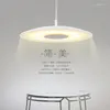 Lampy wiszące Minimalistyczne modne restauracja żyrandol pojedynczy bar balkonowy jadalnia stół żelazna lampa