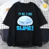 Mens TShirts Anime hat ime I Got Reincarnated As A Slime Lord of empest Shirt Man Woman Print Short Sleeve ees for Men 230407