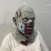 Party Supplies Halloween Horror Mask Zombie med Terror Props Headcover Haunted House Trickery skrämmande