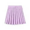 Skirts Candy Color High Waist Women Pleated Skirt XS-5XL JK Summer Japan Preppy Girls Dance Black miniskirt Zipper Faldas Mujer 230408