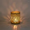 Candle Holders w kształcie kutego żelaza wysokiej jakości przyjęcie Centralne elementy Nordic Corrosion odporne na 30G Dekoracja Bożego Narodzenia 40G