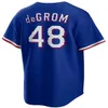 2023 Personalizzato 48 Jacob deGrom Corey Seager Jersey Marcus Semien Josh Smith Adolis Garcia Kole Calhoun Nolan Ryan Jon Gray Hamilton Calhoun Solak Women Youth