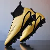 Dress Shoes Men Soccer Shoes Kids Football Boots Women Professional Soccer Cleats Antiskid Chaussure TF/FG Outdoor Athletic Trainers Sneaker 231108