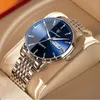 Top Fashion Luxury Męski Zegarek 43 mm Ultracien Mash Glow Watch Męski kwarcowy zegarek Wodoodporny tydzień kalendarza ze stali nierdzewnej