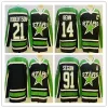 Dallas''stars''custom #91 Tyler Seguin Hockey 2023 Stars Reverse Retro Jersey Jamie Benn 21 Jason Robertson Joe Pavelski Braden Holtby Miro