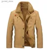 Giacche da uomo 2022 Giacca invernale bomber da uomo Air Force Pilot MA1 Giacca calda collo di pelliccia maschile Mens Army Tactical Fleece Jackets Drop Shipping Q231109