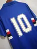 Retro Sampdoria 1990 1991 Fußballtrikots Mancini#10 VIALLI Italia Calcio Vialli MAGLIA Maillot Maglia 91 92 Fußballtrikot