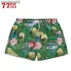 Heren shorts Bloemprint Strand shorts Men Pocket zwembroek snel droge waterdichte ademende bordshorts mesh voeringletter Bermuda 2022 W0408