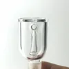 25mm XL 3mm di spessore narghilè smussato al quarzo rotondo Banger Roket testa piatta superiore senza tetto Bangers chiodi 10mm 14mm per tubi di acqua Bong in vetro Fewfw