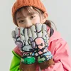 Caps Hüte 6-12 Jahre Winter Warme Snowboard Ski Handschuhe Kinder Schnee Wasserdichte Kinder Finger Skifahren Atmungsaktive Handschuhe Für Mädchen Jungen Größe S-L 231108