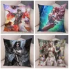 Pillow Super Sexy Beautiful Girl Case Soft Plush Decor Cartoon Cover For Sofa Car European Mythology Pillowcase 45x45cm