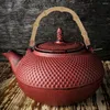 Dinnerware Sets 4pcs Replacement Ergonomic Teapot Bamboo Handles Tea Pot Household Kettle