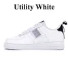 NOWOŚĆ MĘŻCZYZN KOBIETA 1 Buty Jeden biały czarna pszenica na użyteczność Czerwona Women Pastel Świerk aura Outdoor Mens Trainer Casual Sneakers Rozmiar 36-45