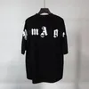 Camisetas Masculinas Moda Verão Masculino Feminino Designers T Shirts Manga Comprida Tops Luxos Letter Cotton Tshirts Vestuário Pólos Manga Curta Roupas de Alta Qualidade