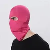 Bandanas Cagoule en soie de lait fine, chapeau coupe-vent et résistant au soleil, masque d'équitation pour moto en plein air, respirant, séchage rapide, Turban