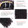 Verworrene lockige Bundles 12A Indische Menschenhaarwebart 1/3/4PCS Tiefes verworrenes lockiges Haar Günstiger Preis Virgin Raw Haarverlängerungen Natürliche Farbe Königin Haarprodukte