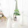 Curtain European White Lace Sheer Curtains For Living Room Polyester Panel Rideaux Pour Le Salon