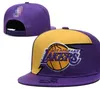 Los Angeles''Lakers''Ball Caps 2023-24 Unisex Mode Baumwolle Baseball Kappe Snapback Hut Männer Frauen Sonnenhut Stickerei Frühling Sommer Kappe Großhandel Beanies A2