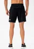 Men Yoga ostenta shorts curtos rápidos com um telefone celular de bolso traseiro Casual Running Gym Jogger Pant E21412