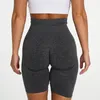 Shorts ativos prontos prontos spandex mulher elástica de fitness respirável nvgtn lazer esportes que executam leggings para mulheres