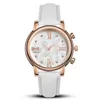ساعات المعصم الفاخرة كريستال السيدات الساعات Womage Top Brand Women Quartz Rose Gold Women's Faux Leather Watch Clock