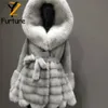 Veste en fausse fourrure de vison personnalisée pour femmes, vente en gros, avec naturel de haute qualité, manteau réel pour femmes, hiver 2023, 231108