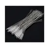 Drinking Straw Cleaning Brush Kit Straw Tube Pipe Cleaner Nylon Stainless Steel Long Handle Cleaning Brushes for Straws