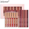 Makeup Europe and the United States tasty 12 sets of color lip line set combination waterproof and sweatproof non-stick cup matte lip glaze wholesale