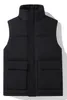 Men's Jeans Large-size Cargo Vest For Men Autumn And Winter Thickened Down Cotton Coat With White Background