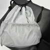 Рюкзак Стиль Другие сумки Женский рюкзак серый нейлон легкий легкий сетчатый рюкзак большой вместимости Женский карман на шнурке Scoolbag Bolsa стильные дизайнерские сумки