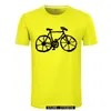 Men's T Shirts Cycl Bicycle T-Shirts Brand Casual Streetwear Harajuku Christmas Day Tshirt Fashion O-Neck Mens Clothing