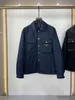 Highend brand designer jackets fashion pockets patchwork cargo shirt jacket US size high quality luxury mens jacket
