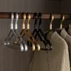 Вешалки стойки на 5 матовых золотых вешалок для брюк для одежды для хранения вешалки прочные вешалки для шкаф