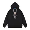 Polo Bear Mens Designer Hoodies Letras Impressas Moletom Com Capuz Mulheres 2023ss Tendência Manga Longa Casual Hoody Top Loosehigh Street Burb Moletons Ac5g