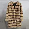 Cappotto da donna in pelliccia sintetica moda lontra coniglio per donna 100 vera giacca in pelle Rex naturale inverno caldo tendenza abbigliamento per ragazze 231108