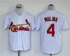 Broderie pour hommes Cardinal Nolan Arenado 2022 Maillot de baseball All-Star 4 Yadier Molina 28 Nolan Arenado 46 Paul Goldschmidt Ryan Helsley Dylan Carlson