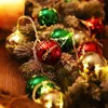 Julekorationer 2024 String Lights Santa Claus Balls Decoration Lighting Strings For Xmas Tree Navidad Year Home Decor