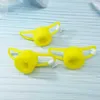 Decorations Car Accessories Interior Broken Wind Small Yellow with Helmet Airscrew Cute Windbreaking Duck Cycling Decoration Ornament AA230407