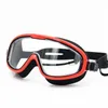 Goggles Big Frame Professionelles Schwimmen Wasserdichte weiche Silikonbrille Schwimmen Eyewear Anti-Fog UV-Mann-Frauen-Brille Farblinse P230408