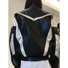 Damesjassen 2023 Herfst Bomber Leren Jas Patchwork PU Motor Fiets Vintage Mode Uitloper Casual Paar