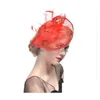 Cappelli da festa Nuovi Accessori per capelli affascinanti Elegante copricapo di moda Testa di fantasia perle piuma perle per perle da cocktail Clips per fornai GB624 Drop Deli Dhj1d