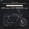 20 Inch Electric Bike Fat Tire 48V 750W/1500W Electric Bicycle For Adults S3RX eBike With Removable Battery